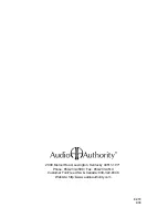 Предварительный просмотр 12 страницы Audio Authority 1392A User Manual