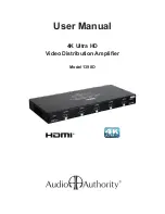 Audio Authority 1398D User Manual предпросмотр