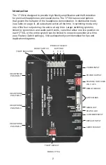 Предварительный просмотр 2 страницы Audio Authority 1710A User Manual