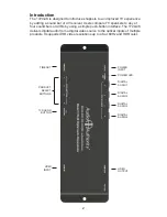 Preview for 2 page of Audio Authority 1729-4K User Manual