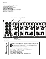 Предварительный просмотр 2 страницы Audio Authority AMP-1235 Installation And Operation Manual