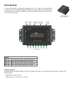 Preview for 2 page of Audio Authority Ascentic LM8 Series User Manual