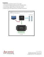 Preview for 4 page of Audio Authority Ascentic LM8 Series User Manual