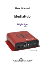 Audio Authority BrightSign MH2-HD User Manual preview