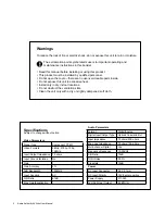 Предварительный просмотр 4 страницы Audio Authority High Definition Cat 5 Matrix AVX-562 Installation And Operation Manual