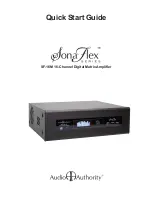 Предварительный просмотр 1 страницы Audio Authority SonaFlex SF-16M Quick Start Manual