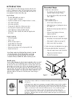 Предварительный просмотр 3 страницы Audio Authority SonaFlex SF-16M Quick Start Manual