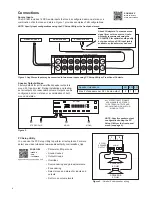 Предварительный просмотр 4 страницы Audio Authority SonaFlex SF-16M Quick Start Manual