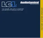 Audio Control LC1i Quick Start preview