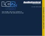 Audio Control LC2i PRO Manual preview