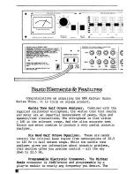 Предварительный просмотр 2 страницы Audio Control Richter Scale 3 Series Owner'S Manual