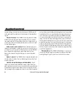 Preview for 6 page of Audio Control THREE.2 In-Dash Owner'S Manual