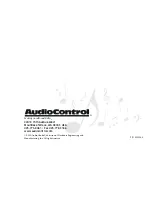 Preview for 20 page of Audio Control THREE.2 In-Dash Owner'S Manual