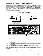 Предварительный просмотр 20 страницы Audio Design Associates CINEMA REFERENCE Mach II Installation Manual