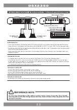 Предварительный просмотр 22 страницы Audio Design CRUNCH DEFINITION DSX2350 Owner'S Manual