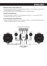 Предварительный просмотр 5 страницы Audio Design Crunch Definition DSX4.2C Owner'S Manual