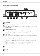 Предварительный просмотр 22 страницы Audio Design ESX Quantum QL810SP Owner'S Manual