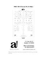 Preview for 1 page of Audio Innovate AEM-100 User Manual