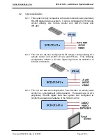 Предварительный просмотр 7 страницы Audio international SCD-012-01 Series Installation And Operation Manual