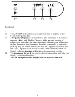 Preview for 9 page of AUDIO KITCHEN BIG CHOPPER Owner'S Manual