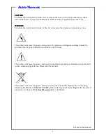 Preview for 3 page of Audio Nemesis DC-1 VLE Owner'S Manual