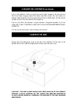 Preview for 11 page of Audio Note CDT-Six / Force Owner'S Information Manual