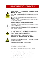 Предварительный просмотр 3 страницы Audio Note TT-Three Owner'S Manual