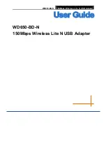 Audio Partnership WD650-BD-N User Manual preview