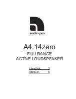 Audio Pro A4.14 Zero Manual предпросмотр