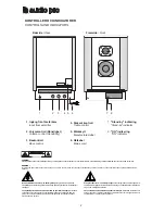 Предварительный просмотр 2 страницы Audio Pro A4.14 Zero Manual