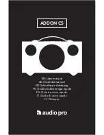 Предварительный просмотр 1 страницы Audio Pro ADDON C5 User Manual