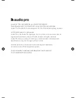 Предварительный просмотр 41 страницы Audio Pro ADDON C5A User Manual