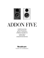 Audio Pro ADDON FIVE Owner'S Manual предпросмотр