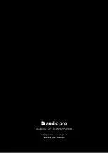 Preview for 32 page of Audio Pro ADDON SUB Owner'S Manual