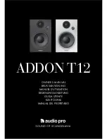 Предварительный просмотр 1 страницы Audio Pro ADDON T12 (Spanish) Manual Del Propietario