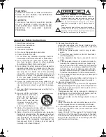 Preview for 2 page of Audio Pro AVD-303 Instruction Manual