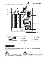 Preview for 2 page of Audio Pro Cinema Precision Series PS-175 Instruction Manual