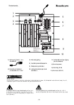 Preview for 18 page of Audio Pro Cinema Precision Series PS-175 Instruction Manual