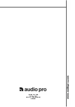 Preview for 38 page of Audio Pro Cinema Precision Series PS-175 Instruction Manual