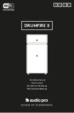 Предварительный просмотр 1 страницы Audio Pro DRUMFIRE D-2 User Manual