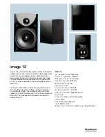 Audio Pro Image Series Image 12 Specifications предпросмотр