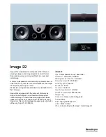 Preview for 1 page of Audio Pro Image Series Image 22 Specifications