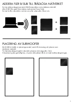 Preview for 5 page of Audio Pro LV SUB Flat Owner'S Manual