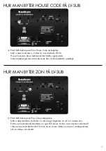 Preview for 7 page of Audio Pro LV SUB Flat Owner'S Manual