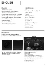 Preview for 9 page of Audio Pro LV SUB Flat Owner'S Manual