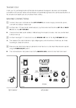 Предварительный просмотр 2 страницы Audio Pro Nord Piano Monitor Quick Start Manual