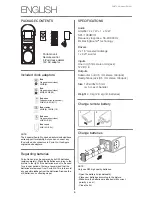 Предварительный просмотр 8 страницы Audio Pro PORTO GO Owner'S Manual