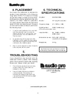 Preview for 8 page of Audio Pro Sub Focus Instruction Manual