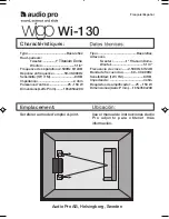 Предварительный просмотр 2 страницы Audio Pro wigo Wi-130 Technical Data