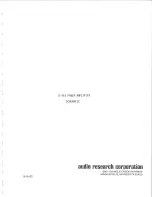 Предварительный просмотр 16 страницы Audio Research D-115 Owner'S Manual